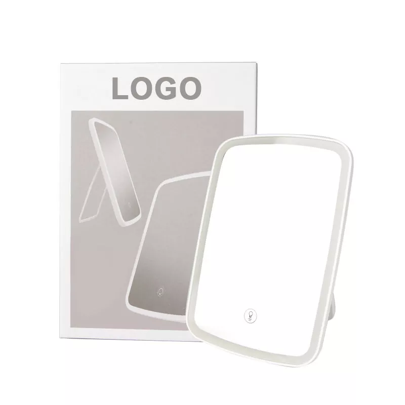 Asztali led sminktükör